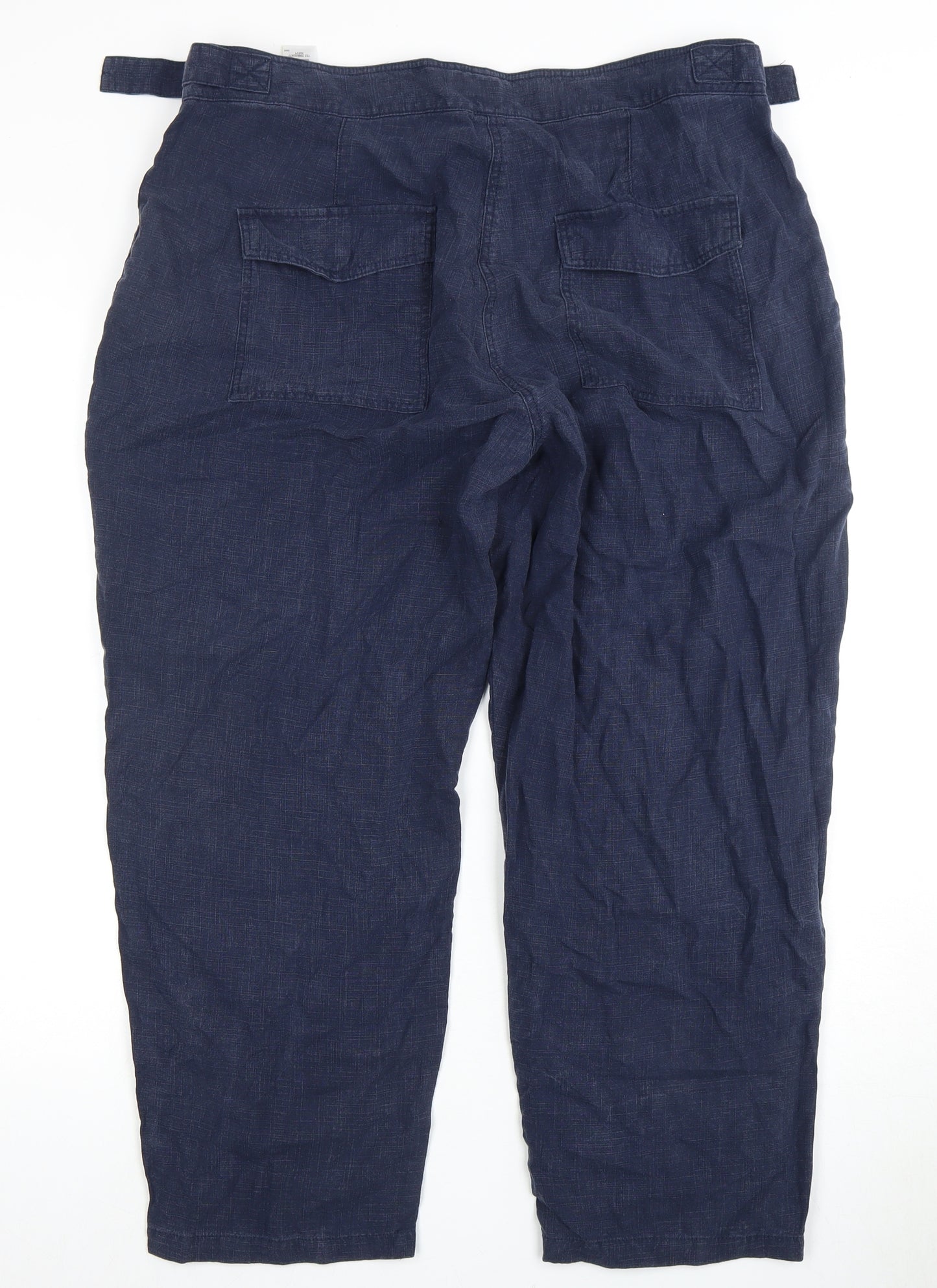 Marks and Spencer Women's Blue Size 18 Trousers