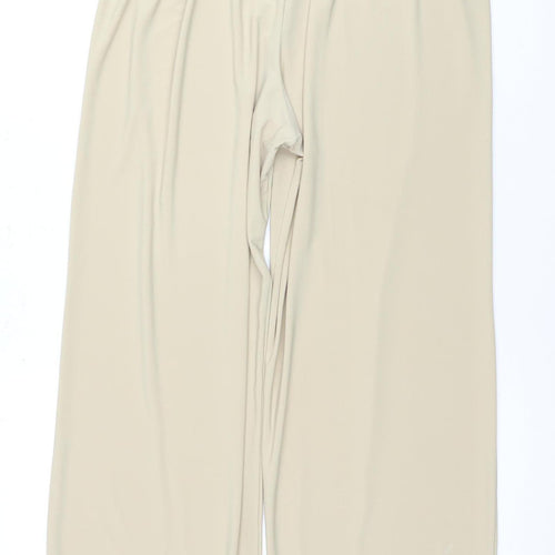 Soul Collection Women's Beige Wide-Leg Trousers XL