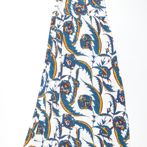 H&M Women's Multicoloured Sleeveless Dress XS