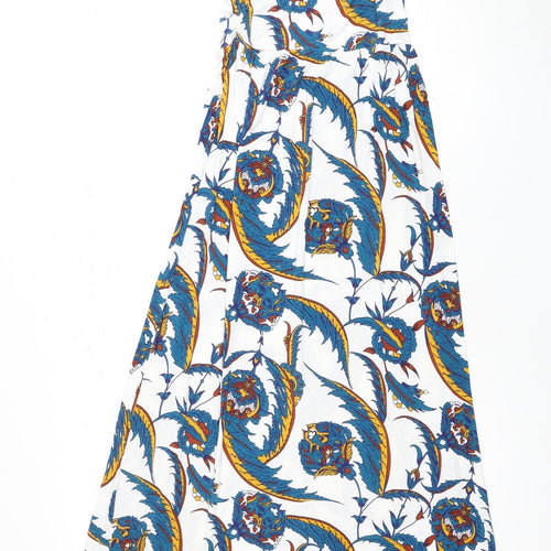 H&M Women's Multicoloured Sleeveless Dress XS