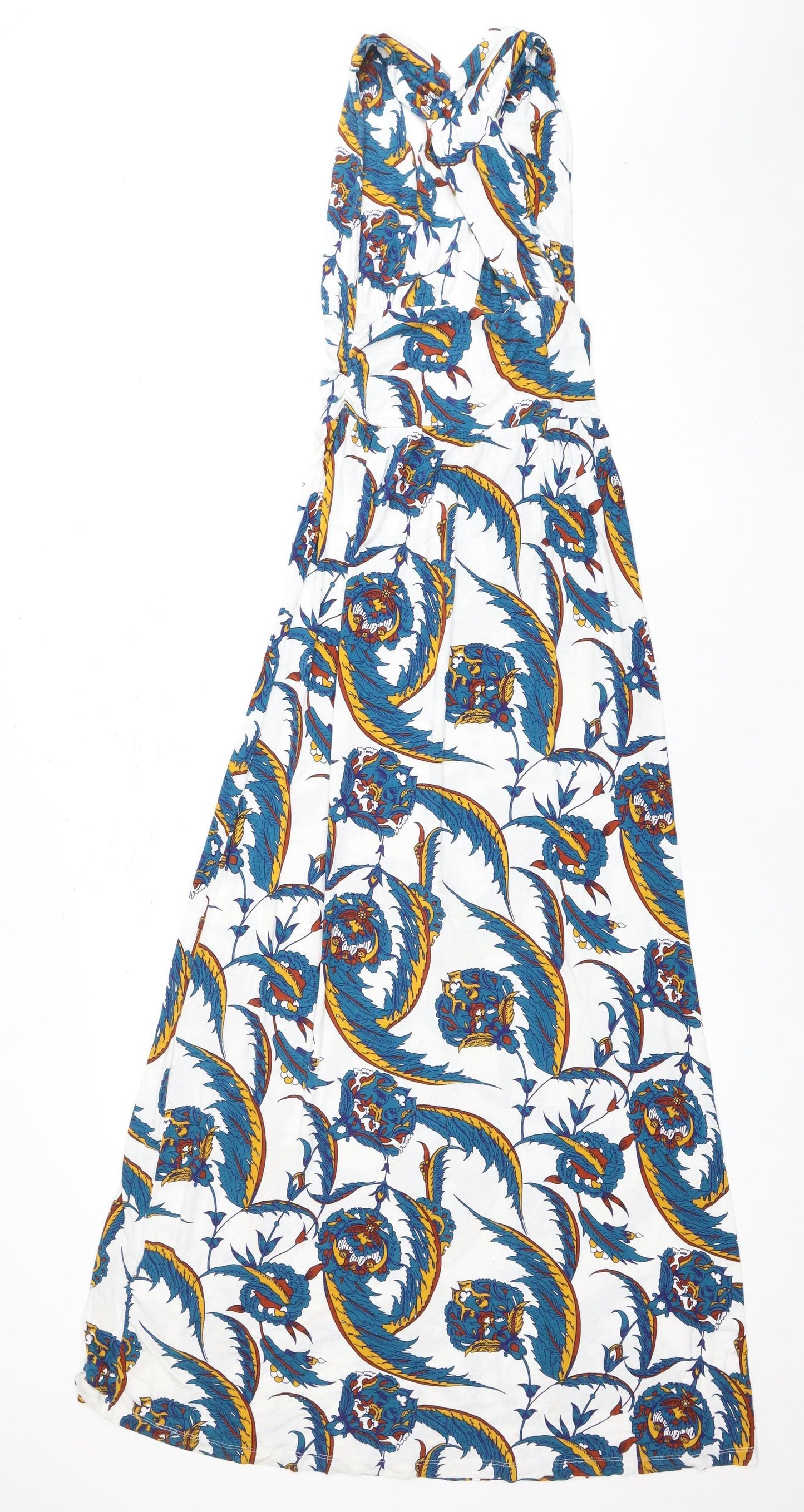 H&M Women's Multicoloured Sleeveless Dress XS