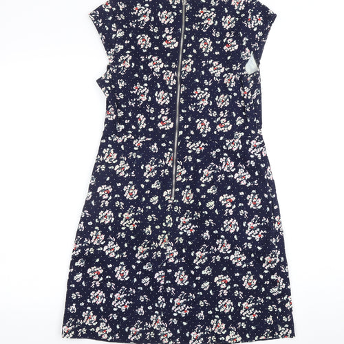 Louche Women's Multicoloured Floral Shift Dress Size 8