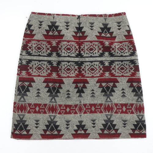 Marks and Spencer Women's Multi Geometric Pencil Skirt Size 12