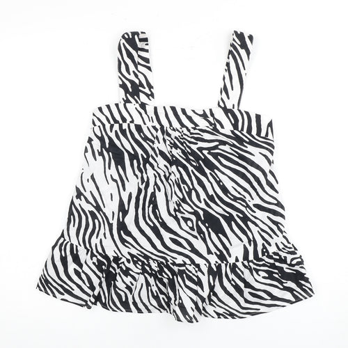 Marks and Spencer Women's Zebra Print Top Size 8