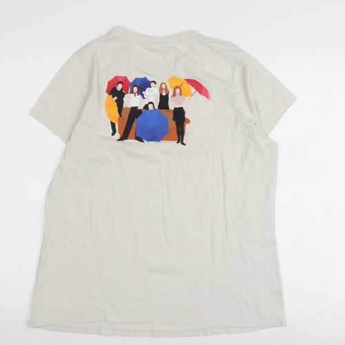 George Women's Beige Friends T-Shirt, Size 14, Casual