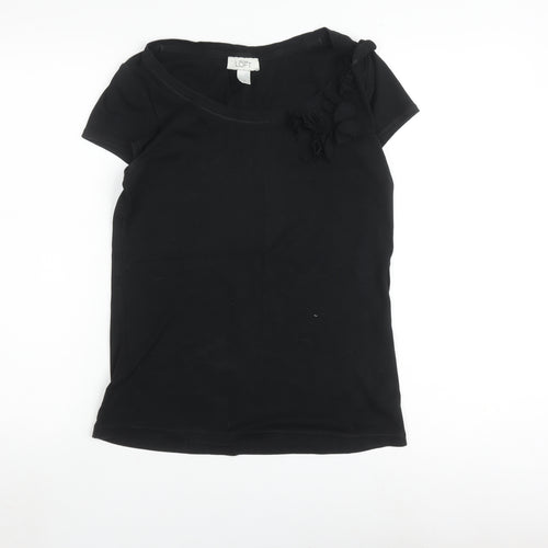 Ann Taylor LOFT Women's Black T-Shirt, Size M