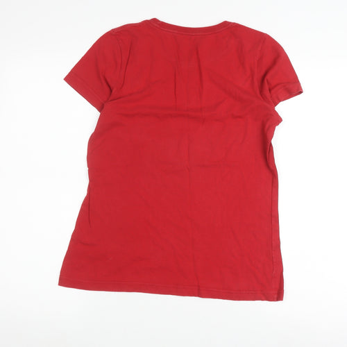 Levi's Women's Red Graphic T-Shirt Size L Casual Wear