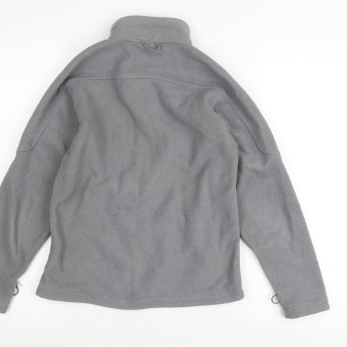 Trespass Grey Girls Fleece Jacket Size 9/10 with Full Zip
