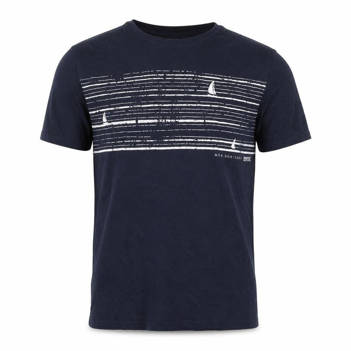 Regatta Men's Navy Graphic T-Shirt Size M
