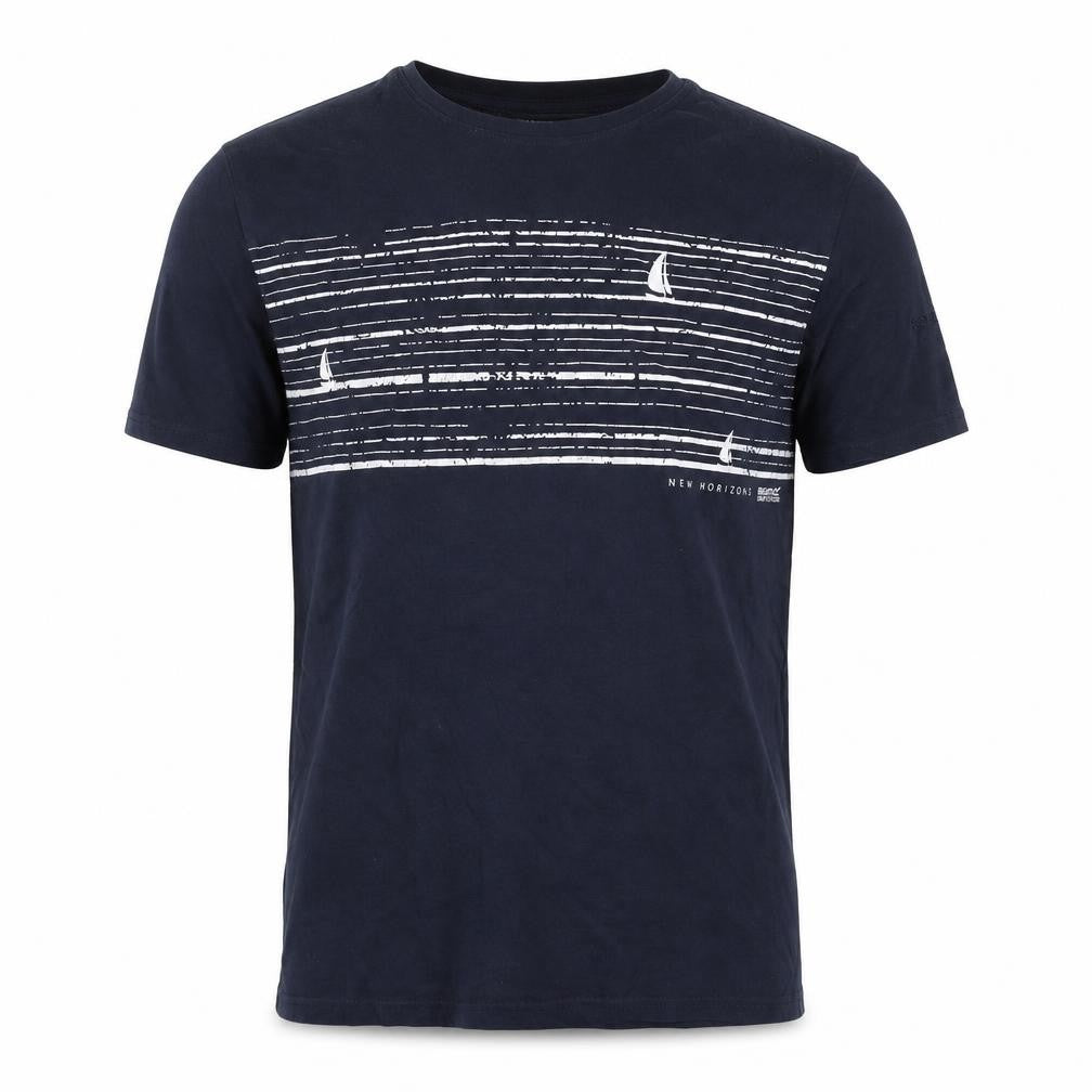 Regatta Men's Navy Graphic T-Shirt Size M