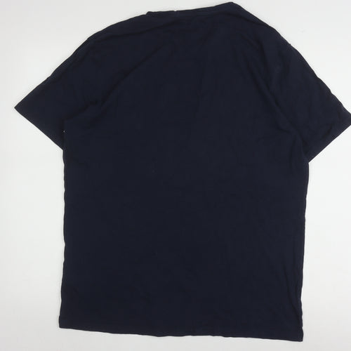 Regatta Men's Navy Graphic T-Shirt Size M