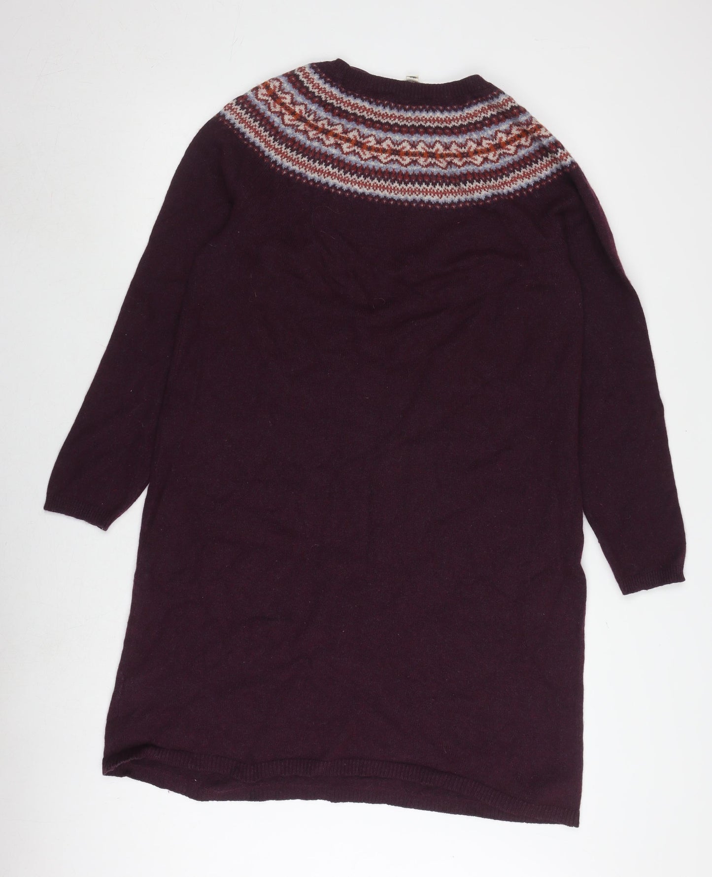 Seasalt Cornwall Women's Purple Jumper Dress Size 14
