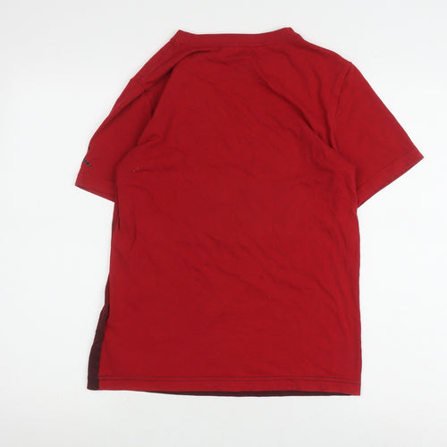 Jordan Boys Red T-Shirt L Regular Fit Logo
