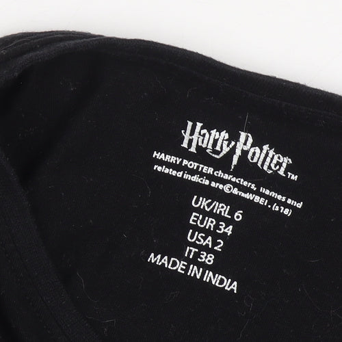 Harry Potter Unisex Kids Black Mischief Managed T-Shirt, 6 Years