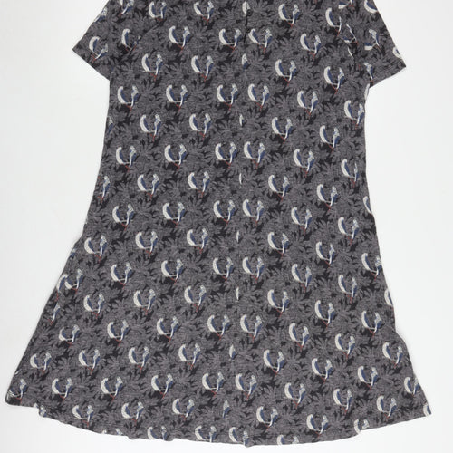 Fat Face Women's Multicoloured Cotton Shift Dress, Size 12
