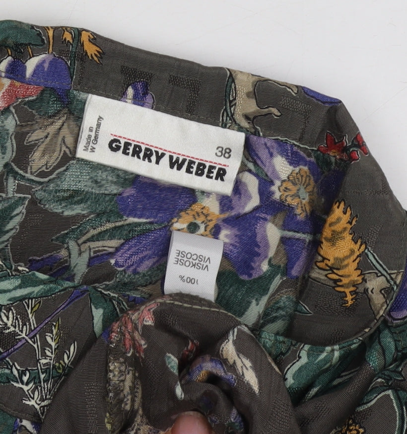 Gerry Weber Multicoloured Floral Women's Blouse Size 10