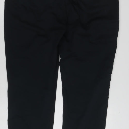 Nike Men's Black Slim Trousers, Size 38