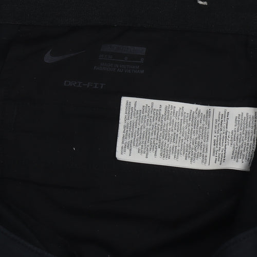 Nike Men's Black Slim Trousers, Size 38