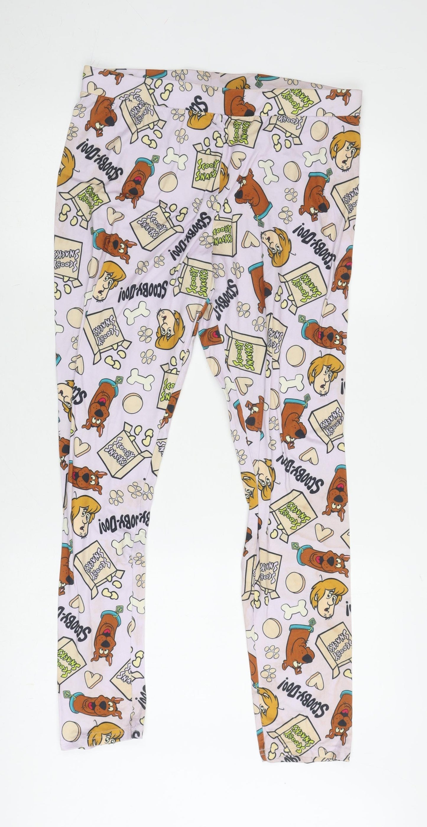 Scooby-Doo Women's Multicoloured Lounge Pants, Size 12-14