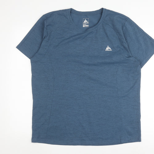 Onepolar Men's Blue XL Crew Neck T-Shirt