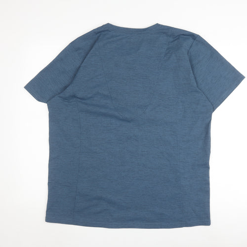 Onepolar Men's Blue XL Crew Neck T-Shirt