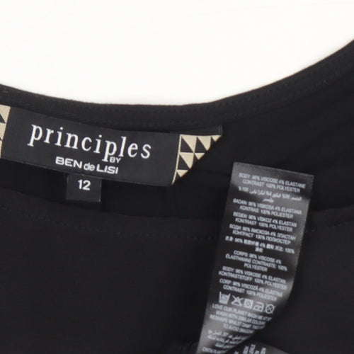 Principles by Ben de Lisi Women's Black T-Shirt