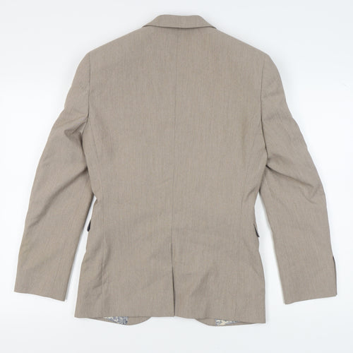 Next Men's Beige Blazer Jacket, Size 34S, Formal Wear