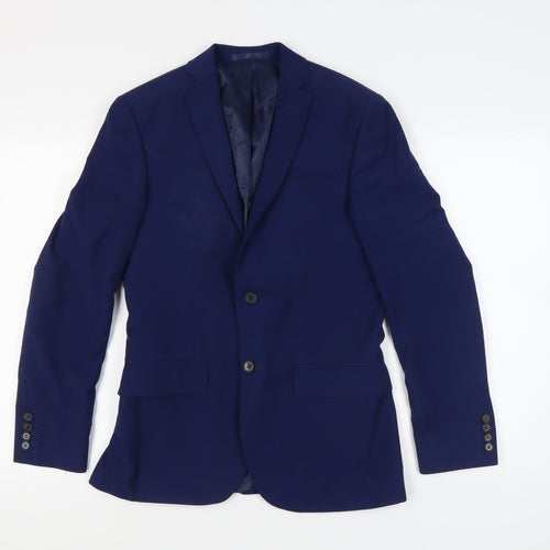Scott & Taylor Men's Blue Blazer - 36 Regular Fit