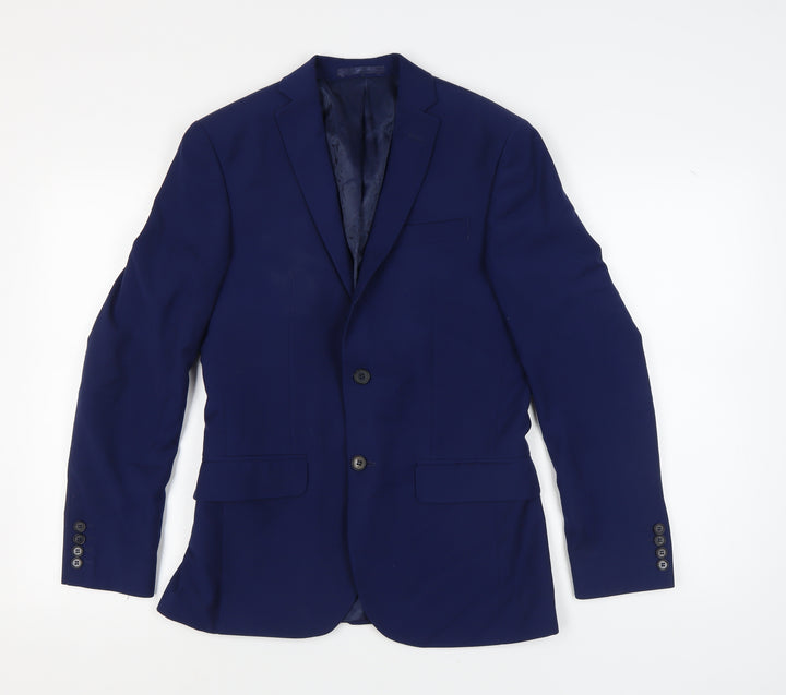 Scott & Taylor Men's Blue Blazer - 36 Regular Fit