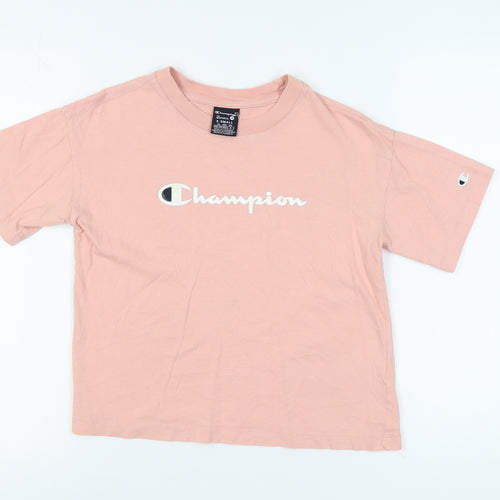 Champion Women's Pink XS Basic T-Shirt