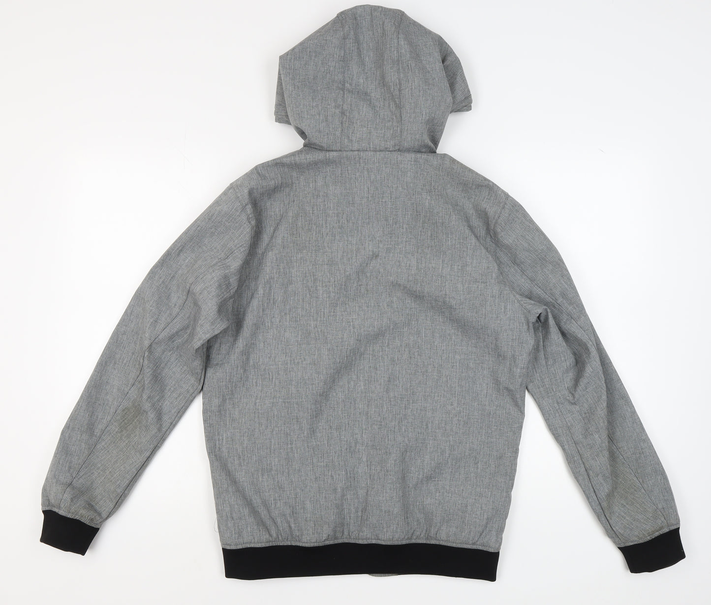 Jack & Jones Men's Grey Hooded Jacket, Size S