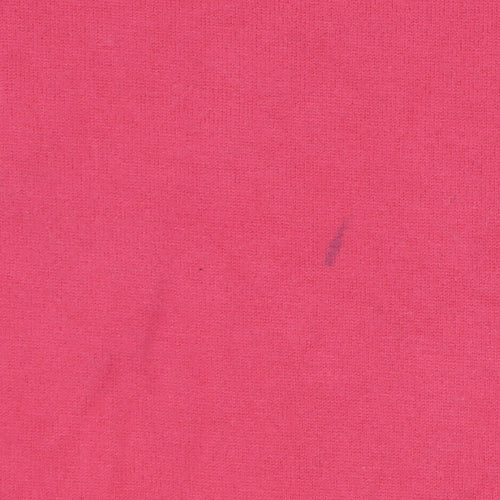 Joules Women's Pink Cotton Long Sleeve T-Shirt Size 8