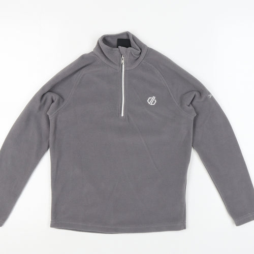 Dare 2B Boys Grey Fleece 1/4 Zip Sweatshirt 9-10 Years