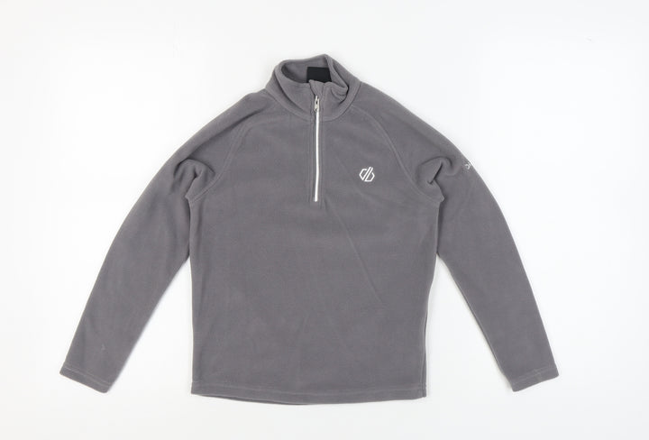 Dare 2B Boys Grey Fleece 1/4 Zip Sweatshirt 9-10 Years