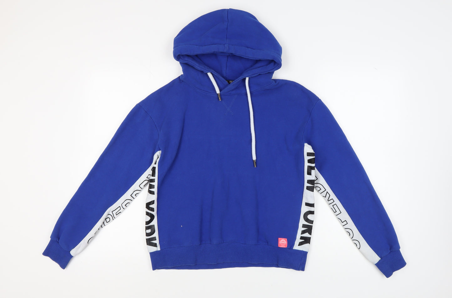 Superdry Unisex Blue Pullover Hoodie - Size S
