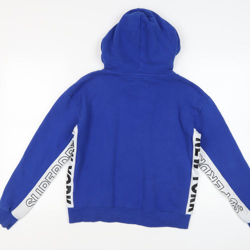 Superdry Unisex Blue Pullover Hoodie - Size S