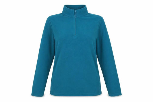 Front view of Mountain Warehouse Women's Blue Fleece Pullover Sweatshirt L
