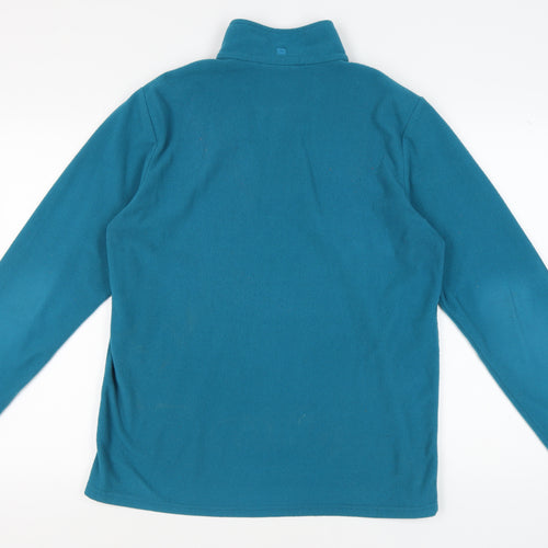Mountain Warehouse Women's Blue Fleece Pullover Sweatshirt L