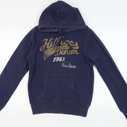 Tommy Hilfiger Men's Blue S Pullover Hoodie