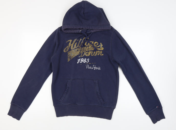 Tommy Hilfiger Men's Blue S Pullover Hoodie
