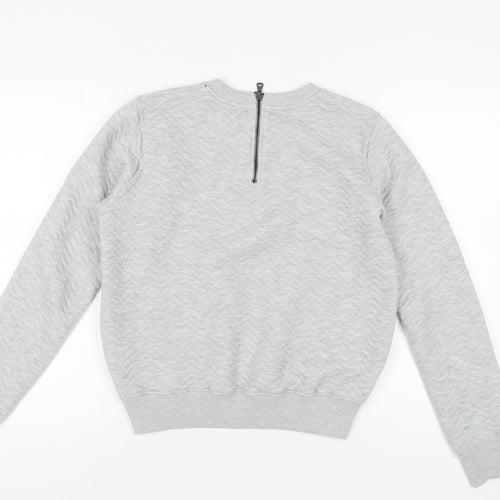 Superdry Women's Grey XS Pullover Sweatshirt