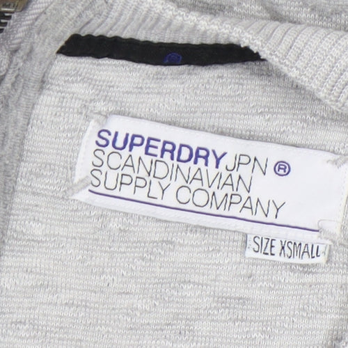 Superdry Women's Grey XS Pullover Sweatshirt
