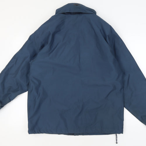 Regatta Men's Blue Hooded Parka Jacket Size M