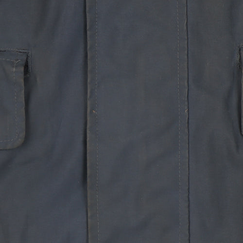 Regatta Men's Blue Hooded Parka Jacket Size M
