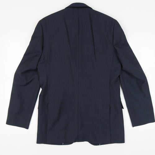 Pierre Cardin Men's Blue Suit Jacket 38 Long