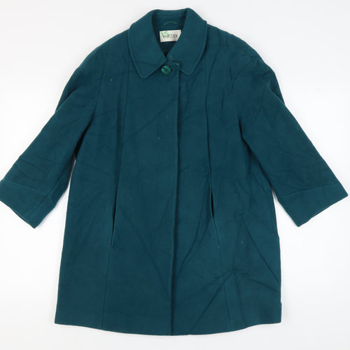 Eastex Women's Green Wool Overcoat Size 10