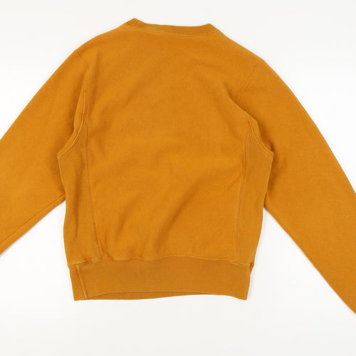 Champion Women's Gold Crew Neck XS Sweatshirt