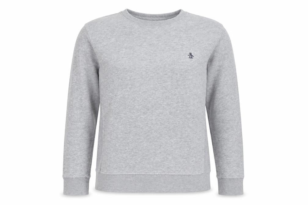 Original Penguin Unisex Grey Pullover Sweatshirt Size S
