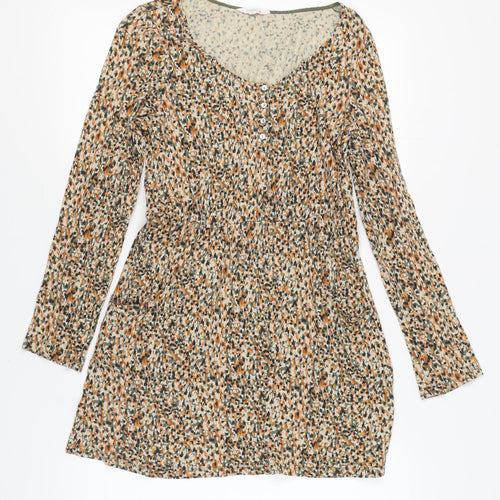White Stuff Women's Multicoloured Short Dress, Size 12