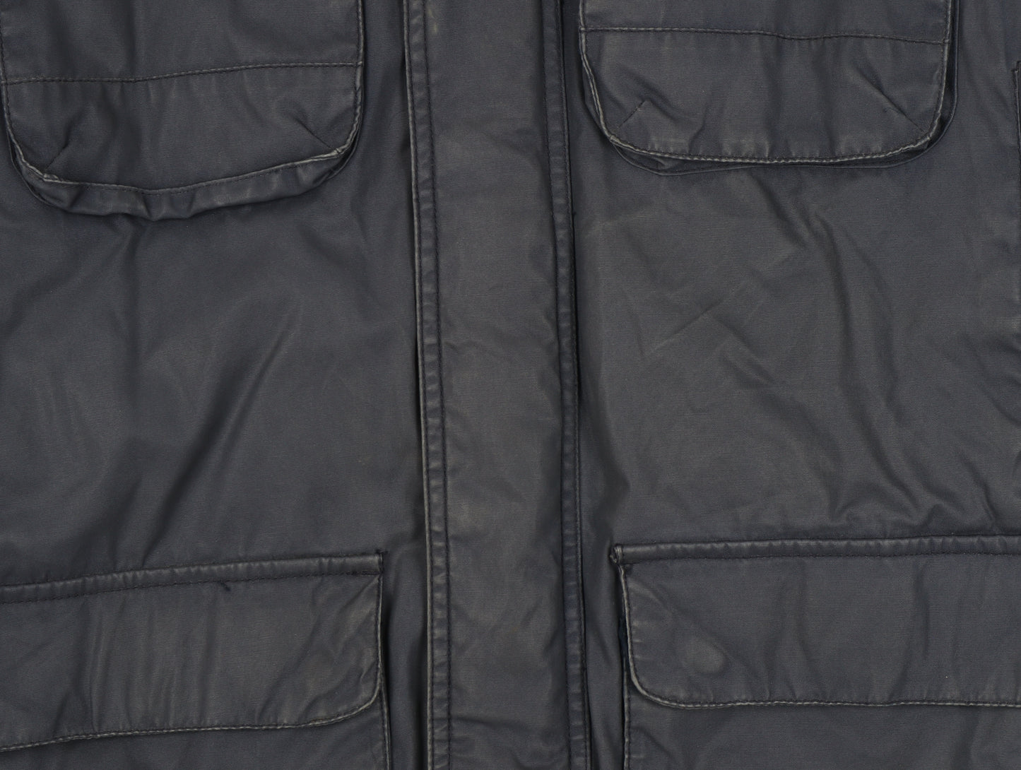 Peter Storm Men's Blue Parka Jacket Size M, Hooded